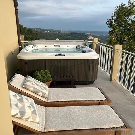 Villa Panorama Terazza Con Jacuzzi Rivalto